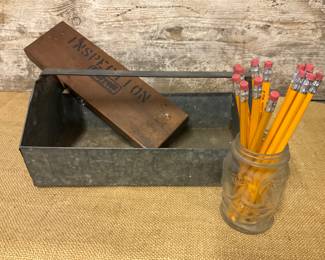 Metal carrier and more including Starrett box