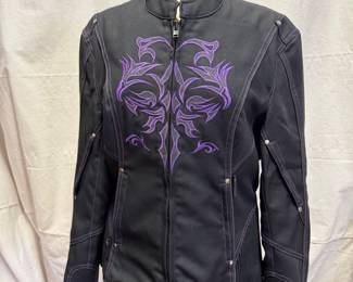 Appears as new woments motorcycle jacket Large, or medium