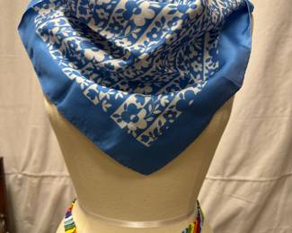 Vintage belt and scarf combo