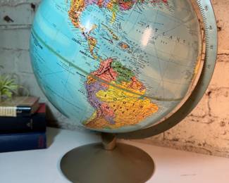 Beautiful textured Replogle globe 12 inch full size of earth