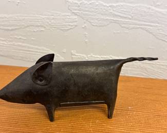 Cute Lil Metal Pig