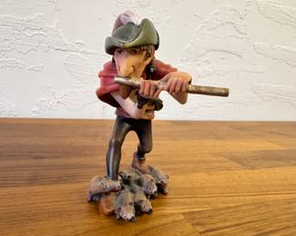LEPI Original Woodcarvings from Italy pied Piper 