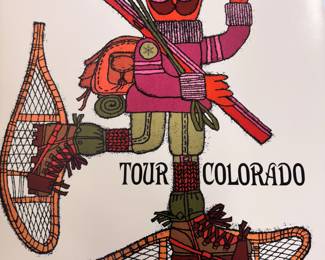 Tour Colorado Poster By Gene Hoffman