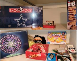 Board games and puzzles