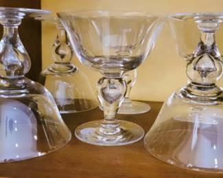 Crystal stemware