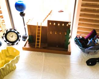 Southwestern style bird house, home decor, Reader collection