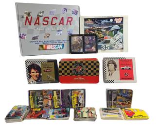 NASCAR Family Yearbook Book Winston Matches Tin 1991 92 K&M Trading Cars Sealed