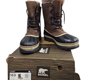 SOREL Caribou Bruno Winter Boots Mens 10.5 MSRP $150