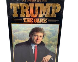 TRUMP the Game 1989 Milton Bradley Finance Real Estate Bidding