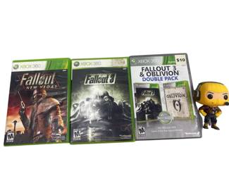 FALLOUT LOT Funko Figure Bobble Head X-Box 360