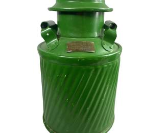 Marathon Oil Office Tulsa Antique Oil Milk Can Made by Butler MFG Co KC MO MPLS MINN