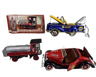 Diecast Truck Cars Advertising NAPA Texaco Coca-Cola Coke