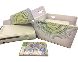 Xbox 360 White HDD Console Power Brick Headset + Sealed MADDEN NFL 13 Game Box