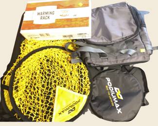 COLUMBIA Thermal Bag + Camping Warming Rack Soccer Precise Targets