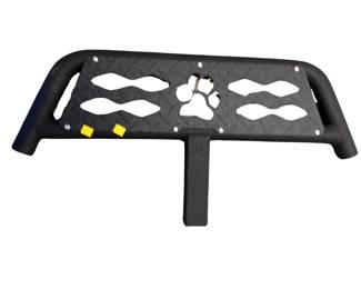 New Hitch Mount Step Powder Coated for Humans or Pets Dog Paw
