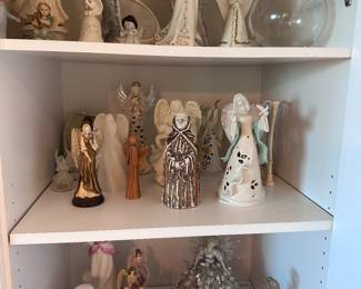 We have a large collection of angels.  
