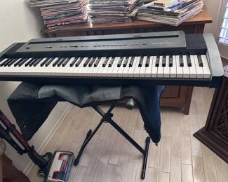 Keyboard on stand 