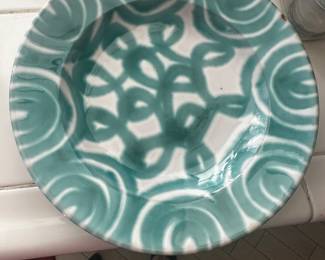 Hand painted Austrian pottery