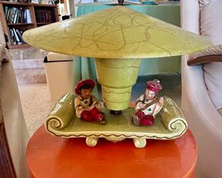 Kitsch 1950's working table lamp!  