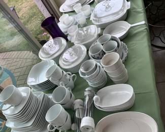 White entertaining 