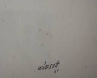 Signed and dated 