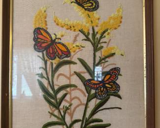 MCM needlepoint pictures 