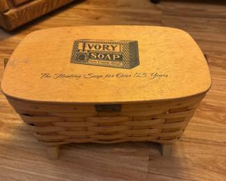 Ivory & Soap basket