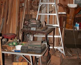 picking ladder, sharpener/polisher