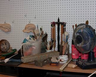 Artist paint brushes