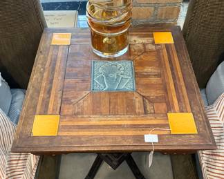Tile Inset Table