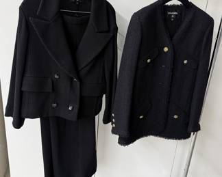 Chanel 2pc Sz44 Jacket Sz42