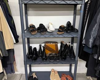 Vintage Handbag with As Is Shoes