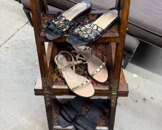 Louboutin,Valentino, and Christian Dior