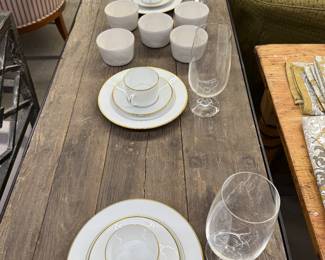 12pc Christofle Dishes