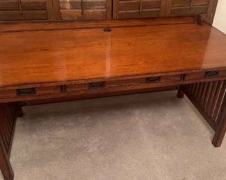 Sedona Style Solid Wood Executive Desk 