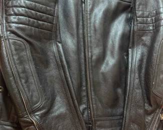 009 HarleyDavidson Mens Black Leather Riding Jacket