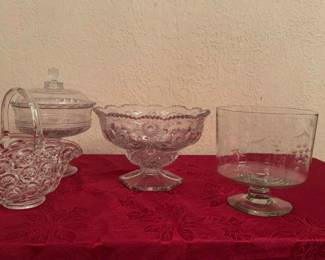 Elegant Vintage Glassware Collection 