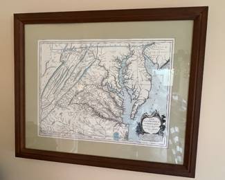 Framed Map