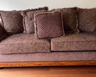 La-Z-Boy Stuffed Sofa w/Pillows,