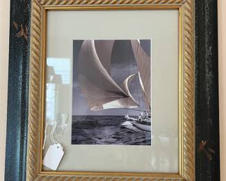 Framed Sailing Photo