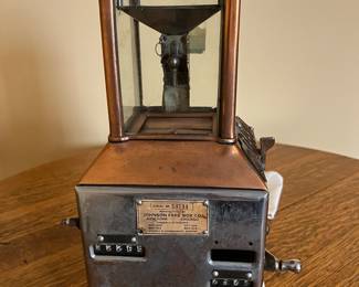 Antique Johnson Bus Token Fare Box,