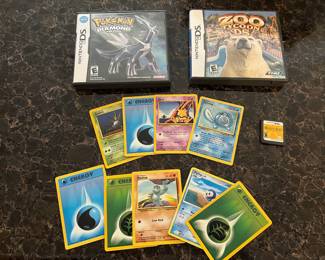 EMPTY Game Cases, Pokemon Cards, DS Game