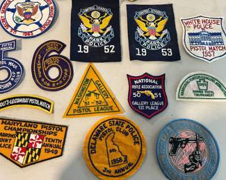R1940’s – 1960’s Pistol Patches,