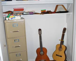 1. Yamaha C-40      2. Checkmate Model No. G115