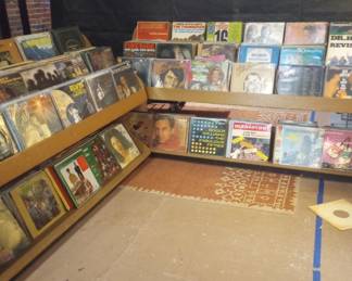 large vinyl collection