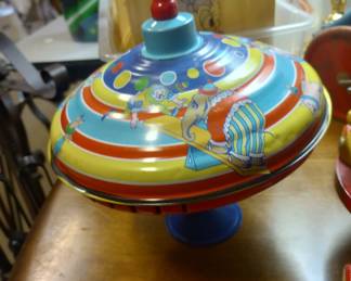 vintage tin toy