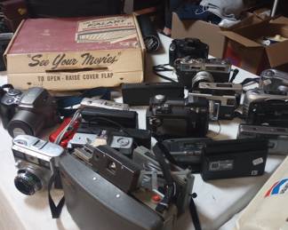 vintage to new cameras