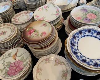 China plates galore