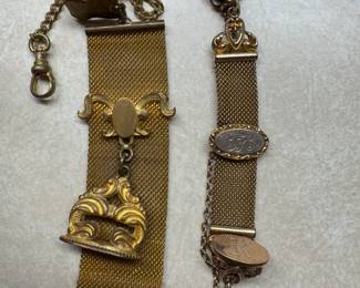 Pocket watch chains 