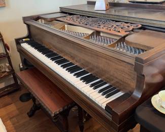 George Steck and Co Baby Grand Piano 